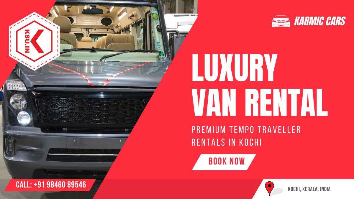 Luxury Tempo Traveller Rental Kerala